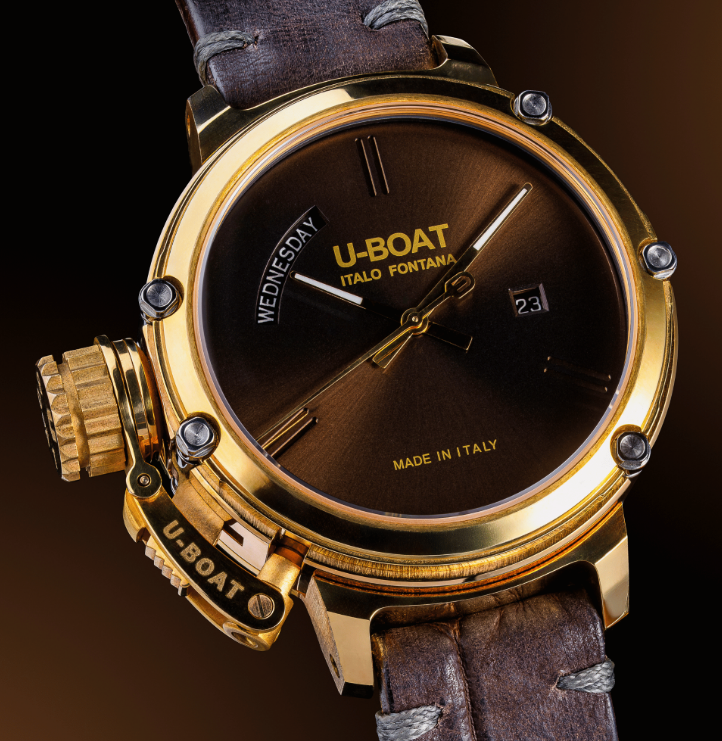 Review Replica U-Boat Atelier CHIMERA DAY DATE UNICO BROWN 7538/BROWN/U watch